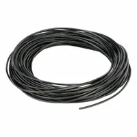 PARKER Tubing: Polyurethane, ID 2.5 mm, OD 4 mm, 100 ft Lg, Black (MPN 95UM-4X.75-BLK-0100)