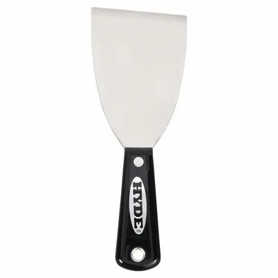 HYDE Scraper: Bld. Mat. Stainless Steel, Hdl. Mat. Nylon, Stiff - Standard Scrapers