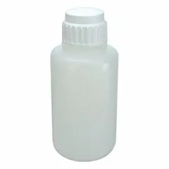 This 4 L polypropylene vacuum bottle is designed for laboratory filtration, media preparation, and sterile fluid handling. It features a narrow neck and includes a polypropylene closure. The bottle is natural in color, sterile, and meets USP-grade standards.