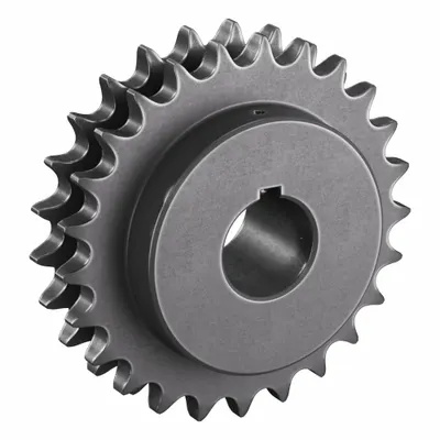 TRITAN Roller Chain Sprocket: 60-2, For 3/4 in Chain Pitch, 1 5/8 in Bore Dia - Size 60-2 Fixed-Bore Roller Chain Sprockets