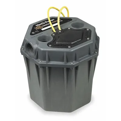 LIBERTY PUMPS Sink Drain Pump System: 5.5 gal, 1/2 hp, 208/230V AC - High-Temp Sink Drain Pump Systems