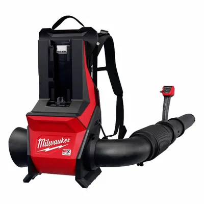 MILWAUKEE Backpack Blower: Cordless, 800 cfm Max Air Flow, 190 mph Max Air Speed - Battery-Powered Backpack Blowers