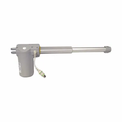 ALCO QP3595 Foot Actuator for Healthcare Beds, Gray, Metal - Actuators for Healthcare Beds