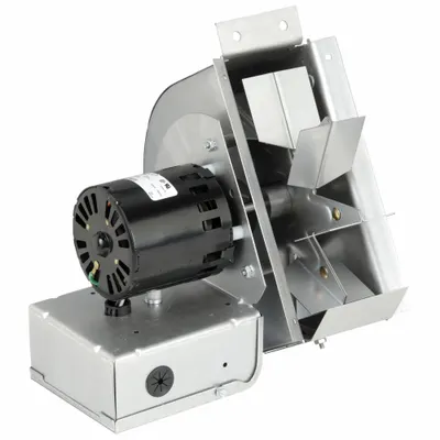 TJERNLUND Draft Inducer: For Boilers/Furnaces/Water Heaters, For 5 in to 8 in Pipe - Pipe-Mount Exhaust Draft Inducers