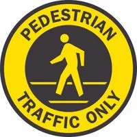 Traffic Sign: 17 in x 17 in Nominal Sign Size, 17 in x 17 in Nominal Sign Size (W x H), Yellow (MPN G-5832-FD_17x17)