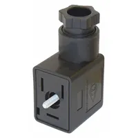 CANFIELD IND. Solenoid Valve Connector: Ground Down, G5100-1010000