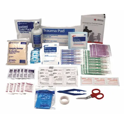 FIRST AID ONLY Complete Refill or Kit: 106 Components, 1 People Served - Complete First Aid Kit Refills