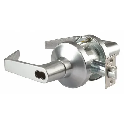 ABILITY ONE Door Lockset: Office Lever Locksets, Chrome