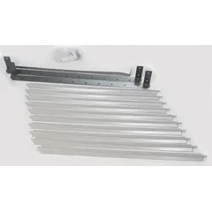This steel louver in a gray finish is designed for use with hydronic wall and ceiling unit heaters. It directs airflow from the heater. Overall dimensions are 22-15/16 in height, 24-1/2 in width, and 3-5/8 in depth.