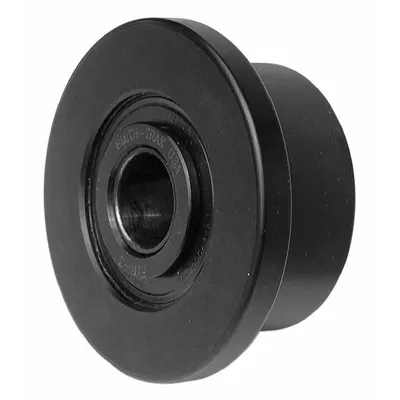 SMITH BEARING Track Roller: 2 1/4 in Roller Dia, Flanged, Alloy Steel, -40°F to 250°F - Flanged Yoke Track Rollers