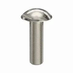 Truss-head panel screw with spanner drive, made from 316 stainless steel with plain finish. Length 35 mm, width across flats 15 mm. Suitable for sanitary environments requiring corrosion resistance.