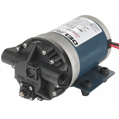DELAVAN AG PUMPS Diaphragm Pump: Electric, 7871-111E-SB-HS, Polypropylene, Santoprene - Bypass Electric Sprayer Pumps
