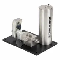 ENERPAC Hand Pump: 1 Stages, Single Acting, 40,000 psi Max. Pressure 1st Stage, Stainless Steel (MPN 11400)