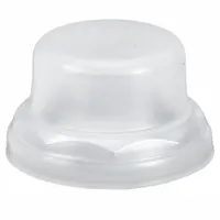 Transparent protective boot designed for Siemens Class 52 flush push buttons. Shields button components from dust, moisture, and physical damage while maintaining visibility of the actuator. Suitable for use in industrial control panels and similar environments