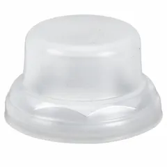 Transparent protective boot designed for Siemens Class 52 flush push buttons. Shields button components from dust, moisture, and physical damage while maintaining visibility of the actuator. Suitable for use in industrial control panels and similar environments.