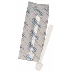Polystyrene Sampling Spoon, 2.46 mL, White, FDA Compliant