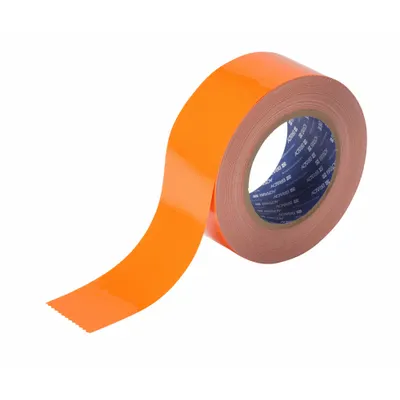 BRADY Floor Marking Tape: Gen Purpose, Solid, Orange, 2 in x 100 ft, 8 mil Tape Thick - General Purpose Floor Marking Tape