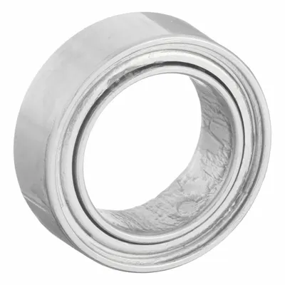 EZO Miniature Ball Bearing: 168, Dbl Shield, 1/4 in Bore, 3/8 in OD, 0.125 in Wd - High-Precision Radial Ball Bearings