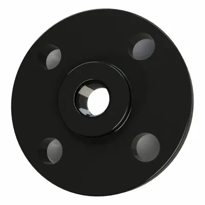 OEM APPROVED VENDOR 1 in Female NPT Threaded Carbon Steel Raised Flange, Class 150 - Threaded Steel & Iron Pipe Flanges