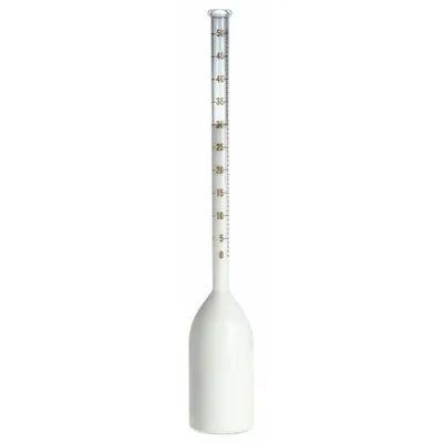 KIMBLE Babcock Bottle: 5 mL, 229 mm, Colorless, Narrow Mouth Size - Glass Lab Babcock Bottles