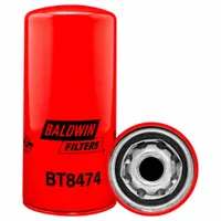 BALDWIN FILTERS Hydraulic Filter: Hydraulic Fluid, 3/4"-14 Thread Size, Spin-On, Cellulose (MPN BT8474)