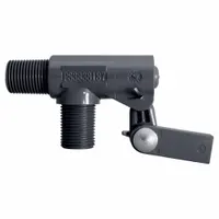 KERICK Float Valve: For Water Media, Angle Valve Body, Float Valve Body, Horizontal Piping, PVC, NPT (MPN PS3838312)