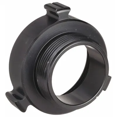 MOON AMERICAN 3 in x 2-1/2 in NPSH x NH Straight Aluminum Rigid - Aluminum Rigid Fire Hydrant & Standpipe Adapters