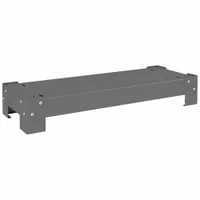 DURHAM MFG Cabinet Base: 33 3/4 in Overall Wd, 12 1/4 in Overall Dp, 5 3/4 in Overall Ht, Steel (MPN 364-95)