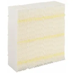 This cellulose humidifier pad is designed for use in portable humidifiers. It absorbs water and provides a large surface area for evaporation to add moisture to dry indoor air. Compatible with manufacturer model number 821002.