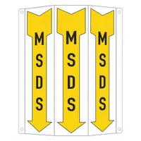 Safety Sign: Aluminum, Mounting Holes Sign Mounting, 10 in x 8 1/4 in Nominal Sign Size, No Header (MPN LCTB-0021-RA_2.67x12)