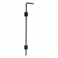 EUROFENCE Drop Rod Kit: 30 in Overall Ht, Steel, Powder Coated, Black, Double-Gate/Single-Gate (MPN EF 61608)