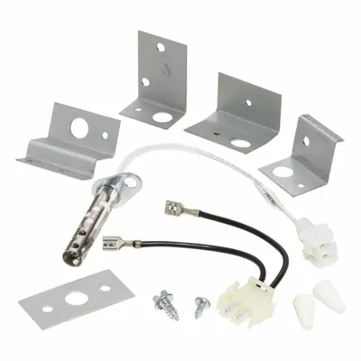 Robertshaw Hot Surface Igniter: Universal, Silicon Nitride, 7 1/2 in Lead Lg, 120V AC - Universal Hot Surface Ignitors