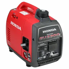 This gasoline-powered inverter generator delivers 1800 W running and 2200 W starting power at 120V AC via recoil start. It features Carbon Monoxide (CO) shutdown and is parallel configuration capable. Suitable for job sites, camping, and backup power applications requiring clean sine-wave output for sensitive electronics.