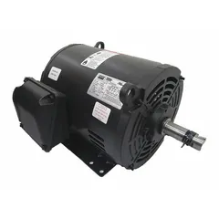 DAYTON General Purpose Motor: Rigid Base Mount, Open Drip Proof, 5 hp, 230/460V AC, 1,740 RPM. Key specifications — Brand: DAYTON; Nameplate Voltage @ 60 Hz: 230/460V AC; Full Load Current @ 60 Hz: 12.7 / 6.4 A; Nameplate RPM @ 60 Hz: 1,740 RPM; Motor Enclosure: ODP.