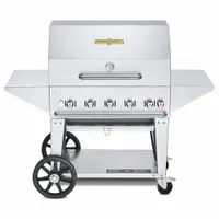 Propane Grill: Propane, 5 Burners, 79,500 BtuH Heating Capacity, 36 in Overall Ht, 28 in Overall Dp (MPN CV-MCB-36PRO)