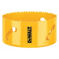 DEWALT Hole Saw: 4 5/8 in Saw Dia., 4/5 Teeth per Inch, 1 3/4 in Max. Cutting Dp, Bi-Metal (MPN DAH180101)