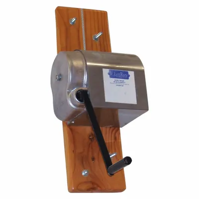 SPALDING Replacement Handle: Steel, Black - Winch Accessories