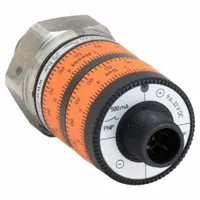 IFM Pressure Switch: Transducer Actuator, 2NO/2NC, 0 psi – 145 psi, 1/4" NPT, PNP (MPN PK6224)