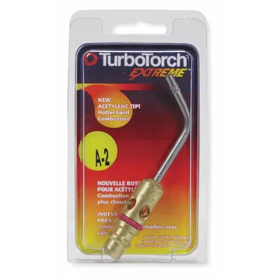 TURBOTORCH Torch Tip: Swirl Flame, External Lighter, For Use With G-4/PLF-A5, 1/8 in - Turbotorch Extreme Series Tips