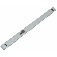 ABUS File Cabinet Locking Bar: Silver, 34 1/8 in Overall Ht, 1 in Overall Dp, 1 3/8 in Overall Wd (MPN ABUS File Bar 3 Ft)