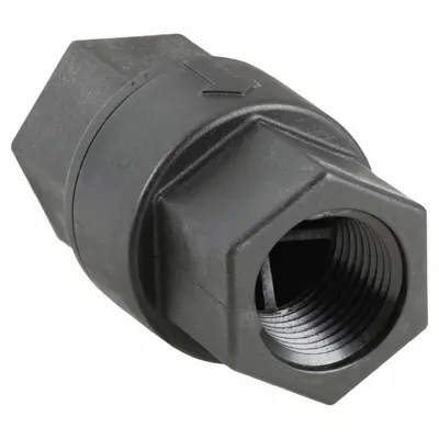 OEM Ball Cone Spring Check Valve: Poppet - Polypropylene Poppet Check Valves