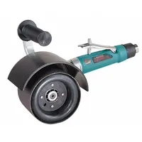 DYNABRADE Air Finishing Sander Kit: 5 in Max, 1 hp, 41 cfm, 3/8 in NPT, 3/4 in Arbor, 5/8"-11 (MPN 13460)