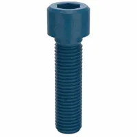 Socket Head Cap Screw: M24x3.00 Thread Size, 90 mm Lg, Std, Blue Phosphate, Alloy Steel, 5 PK (MPN UST176328)