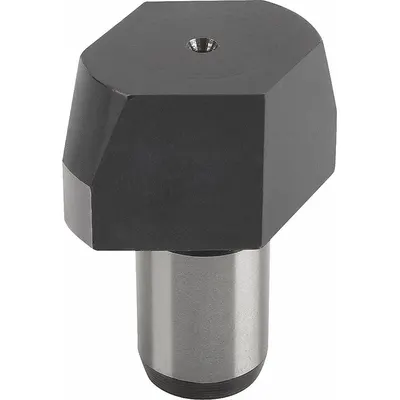 KIPP Stepped Diamond Locating Pin, Shouldered, Tool Steel, 8 mm Shank OD - Stepped Diamond Locating Pins