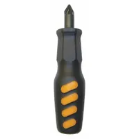 This steel brake tubing reamer is used to deburr the inside and outside of 3/16 in, 1/4 in, 5/16 in, and 3/8 in tubing. It removes sharp edges after cutting to prepare brake lines for flaring and connection. Suitable for automotive and industrial brake system maintenance