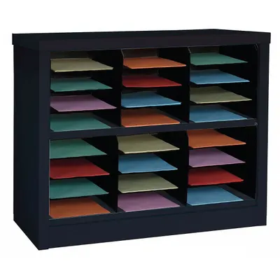 OEM Literature Organizer: Black - Literature Sorters