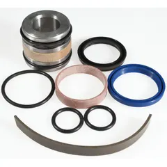 Replacement piston ring and seal kit for stacker lifting cylinders. Restores lifting performance and prevents hydraulic fluid leaks. Compatible with 2LEC1 and 2LEC2 models.
