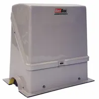 HOT BOX Valve Enclosure: Fiberglass, 22 in Overall Ht, 11 in Overall Wd, 19 in Overall Lg, Beige (MPN LF011019022)
