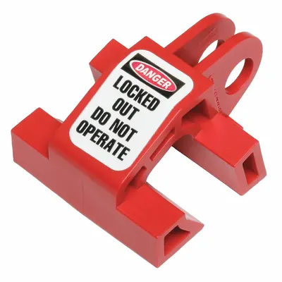ABILITY ONE Circuit Breaker Lockout: Clamp-On, For 120/277V AC Volt, 5340-01-650-2669 - Clamp-On Circuit Breaker Lockouts
