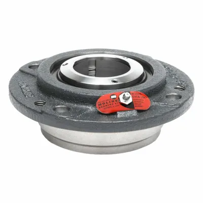 MOLINE BEARING 4 Bolt Flange Bearing: Spherical Roller, 2 11/16 in Bore - Flange-Mount Spherical Roller Bearings